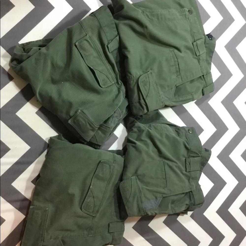 LOT OF 4 - 5.11 Tactical Men Stryke Pants 42x36